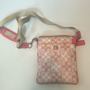 Pink Coach Crossbody